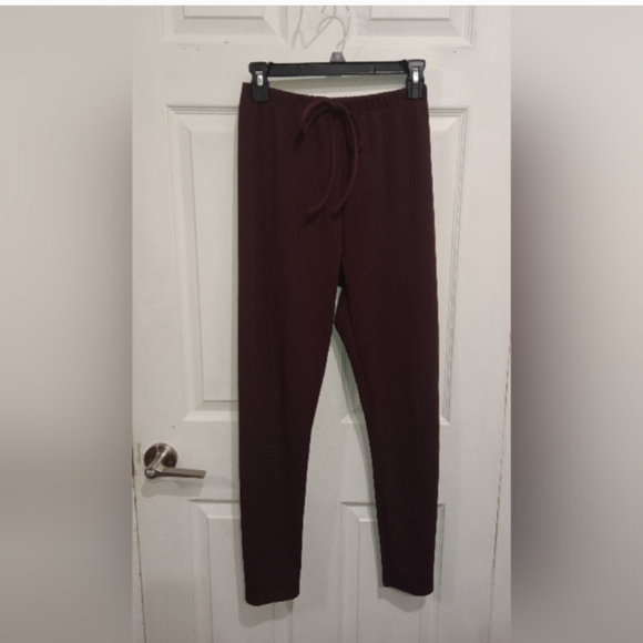 Shein Ribbed Cotton Pants - Picture 2 of 4